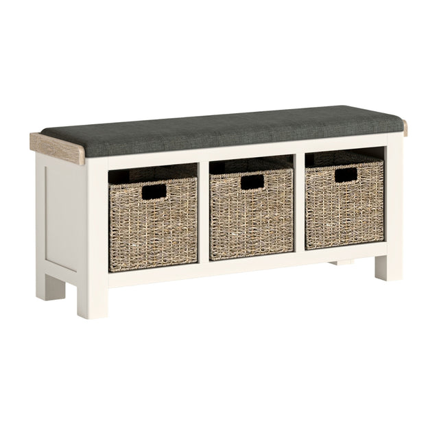 Wilson cream storage bench.