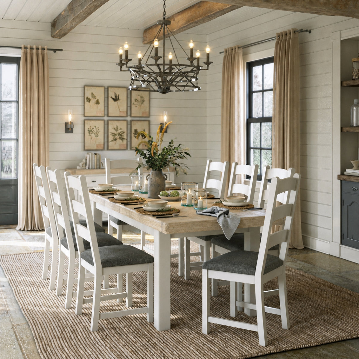 Wilson Ladder Back Dining Chair Lifestyle