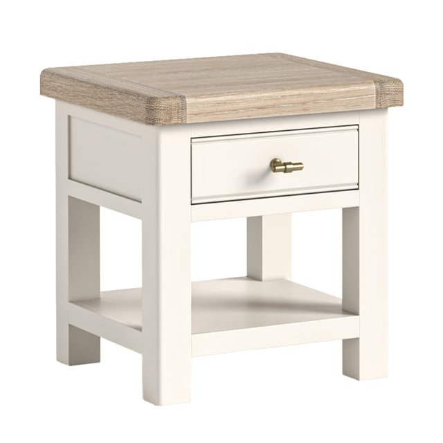 Wilson Cream Lamp Table