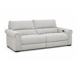 Borris Grey 2.5 Seater Electric Recliner Sofa