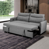 Sheila 2 Seater Light Grey Sofa Bed product view