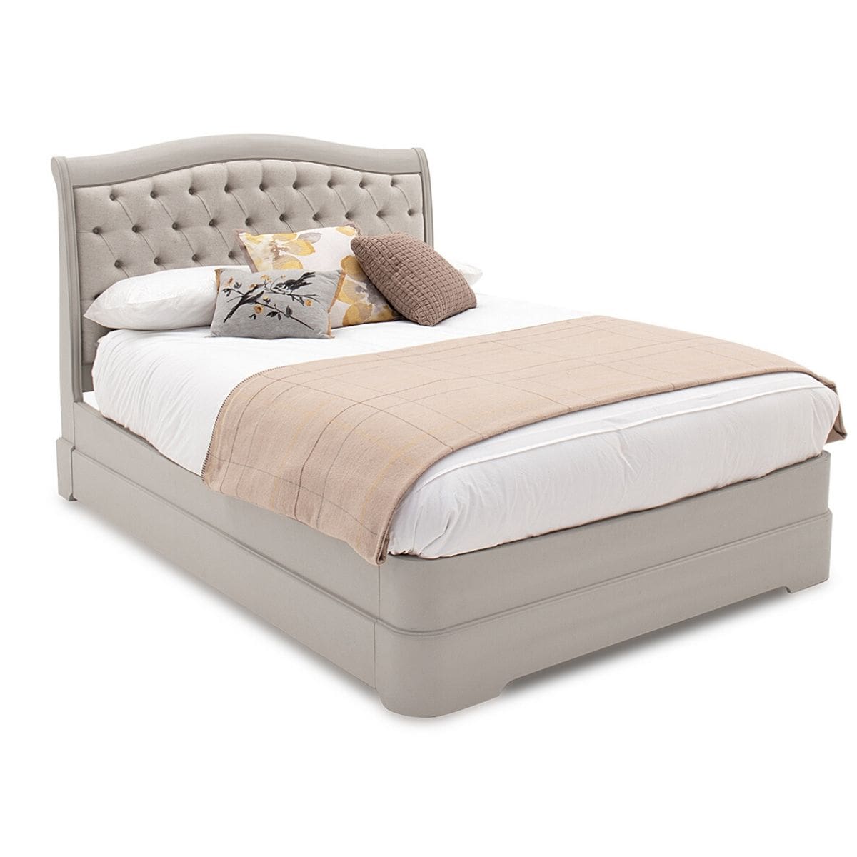 Button Back Bed Frame