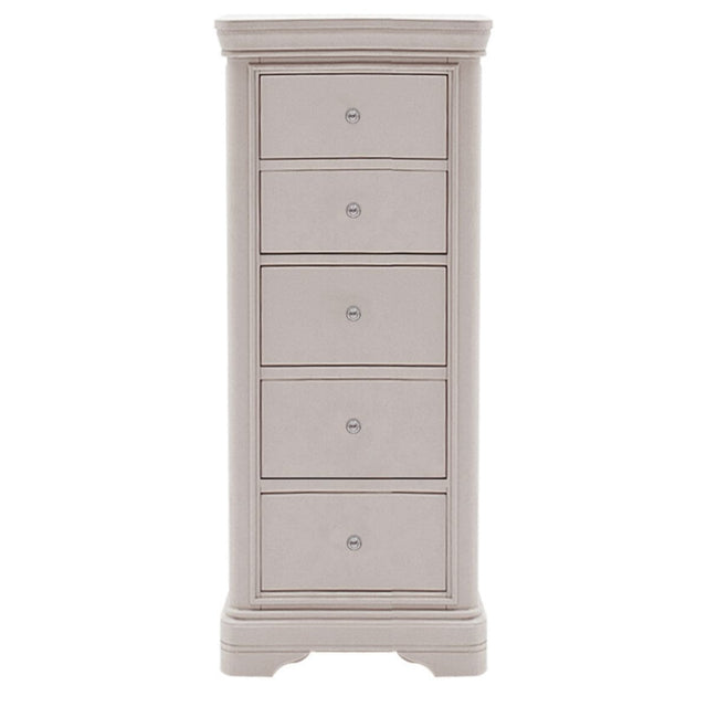 Grey Tall Chest of Drawers