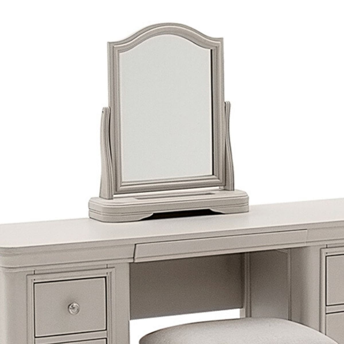 Grey Vanity Mirror