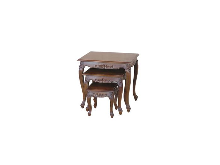 Dark Mahogany Nest of Tables