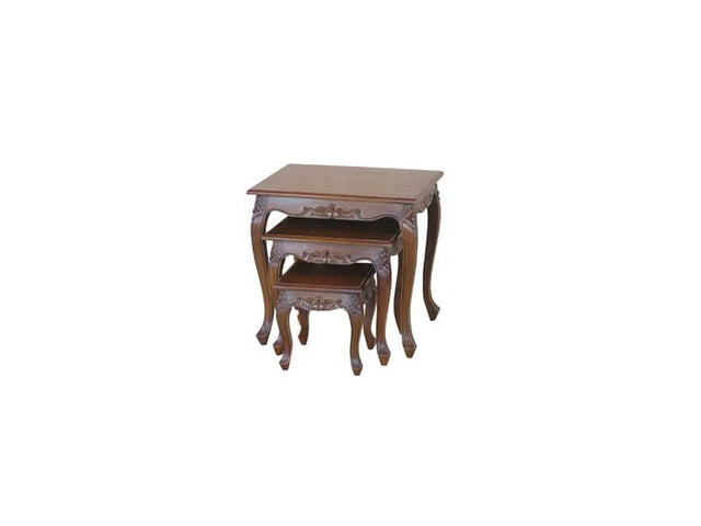 Dark Mahogany Nest of Tables