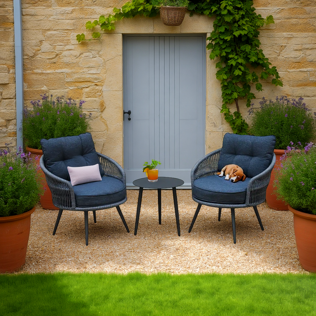 Aghadoe Outdoor Table and Chairs Floor Model