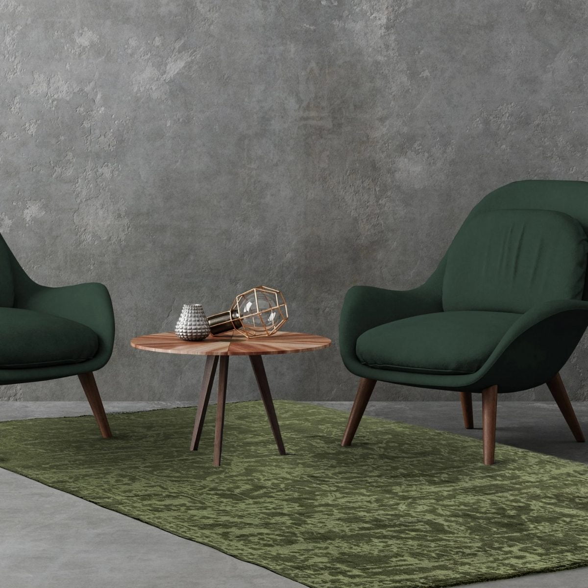 Zehraya Abstract Patina Rug