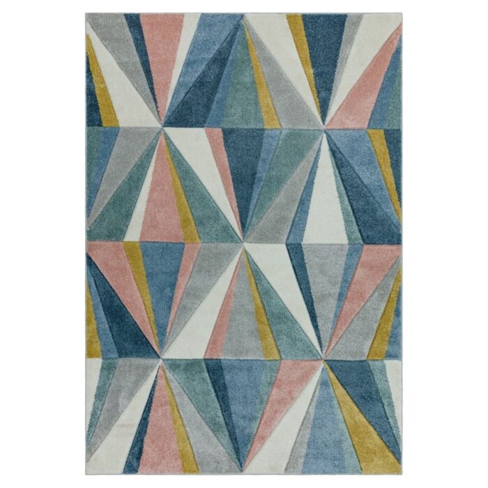colourful geometric rug