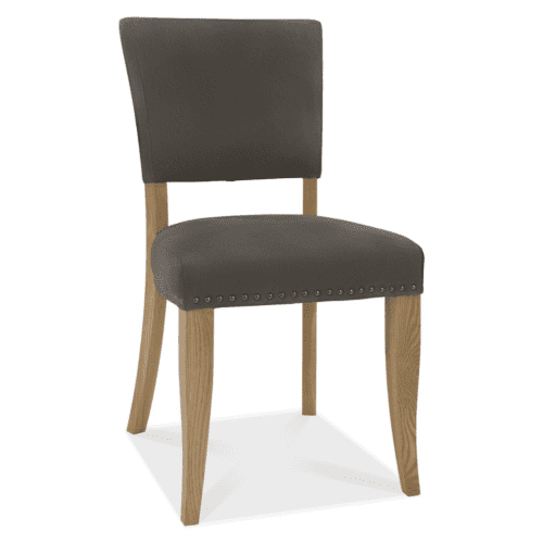 Grey Fabric Upholstered Dining Chair