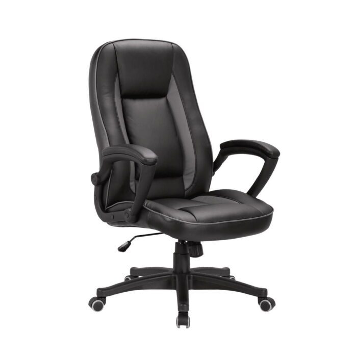 Cashel High Back Black & Grey Swivel Office Chair