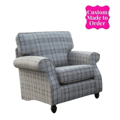 Roll Arm Armchair