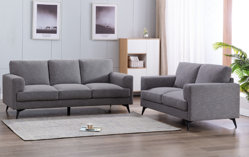 Grey Scandi sofa suites.