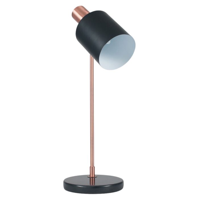 Copper Black Table Lamp