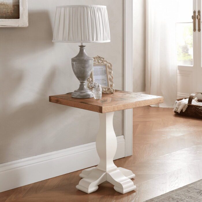 3003-04 - Bolton Weathered Wood Side Table - 3