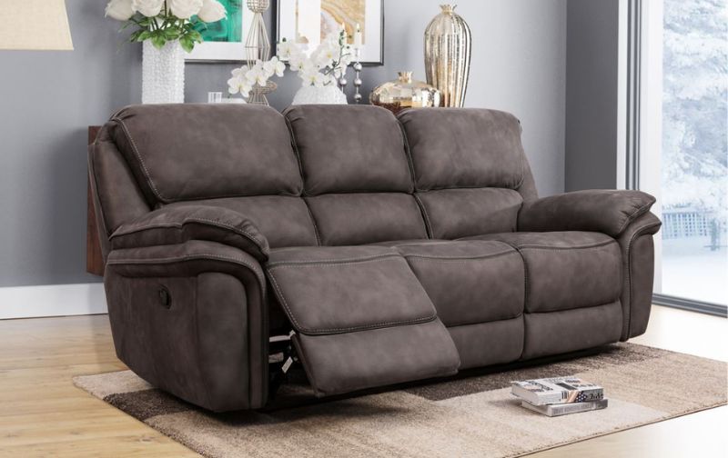 brown recliner sofa in blog on pros and cons of recliner sofas