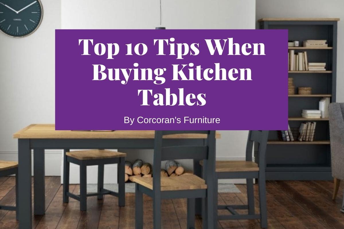 Buying Kitchen Tables