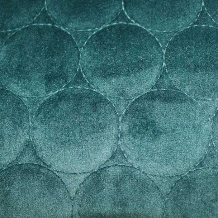 3CT1202A - Halo Quilted Teal Cushion - 5
