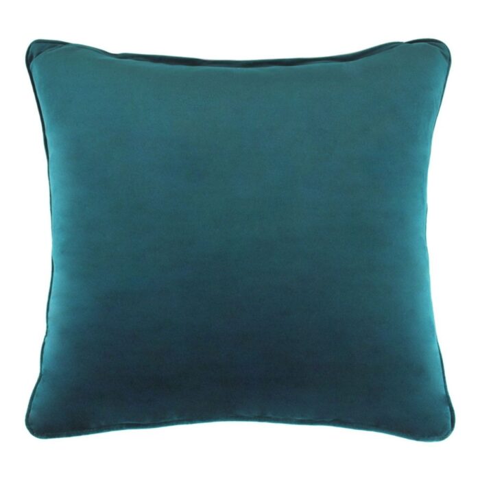 3CT1361A - Kingfisher Teal Velvet Cushion - 2