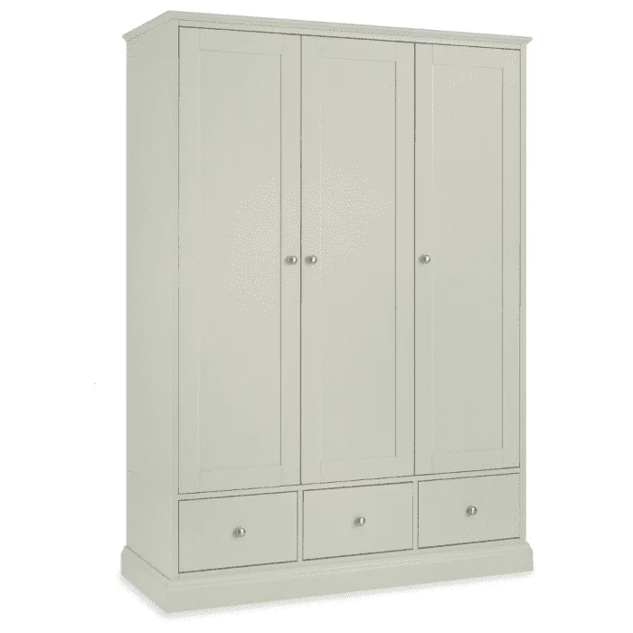 Lynton grey deals triple wardrobe