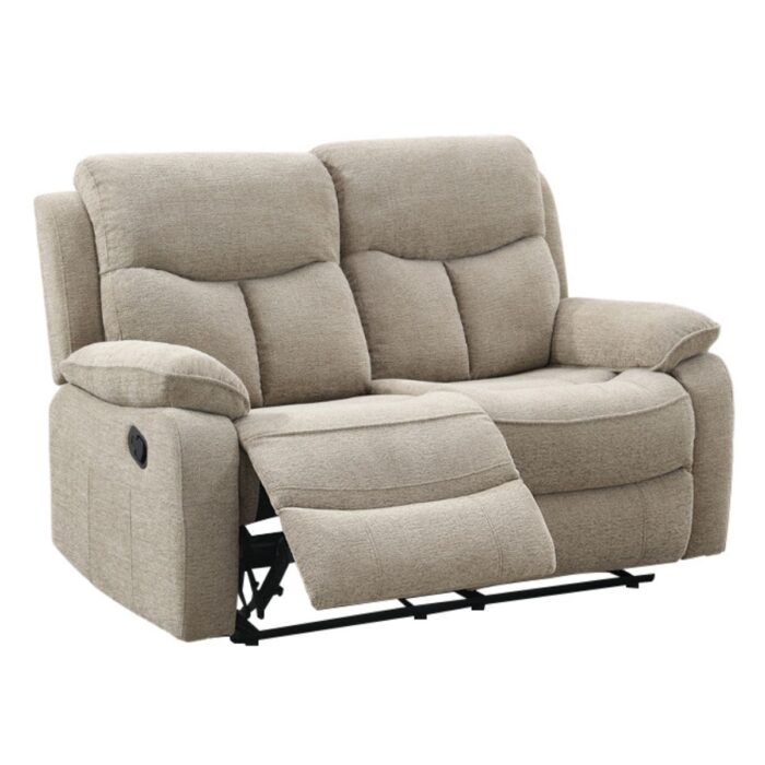 Foster 2 seater fabric recliner sofa
