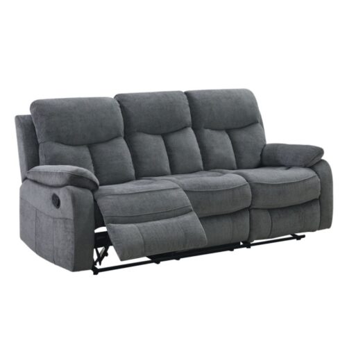 821010-3-R-007 - Foster 3 seater fabric recliner sofa