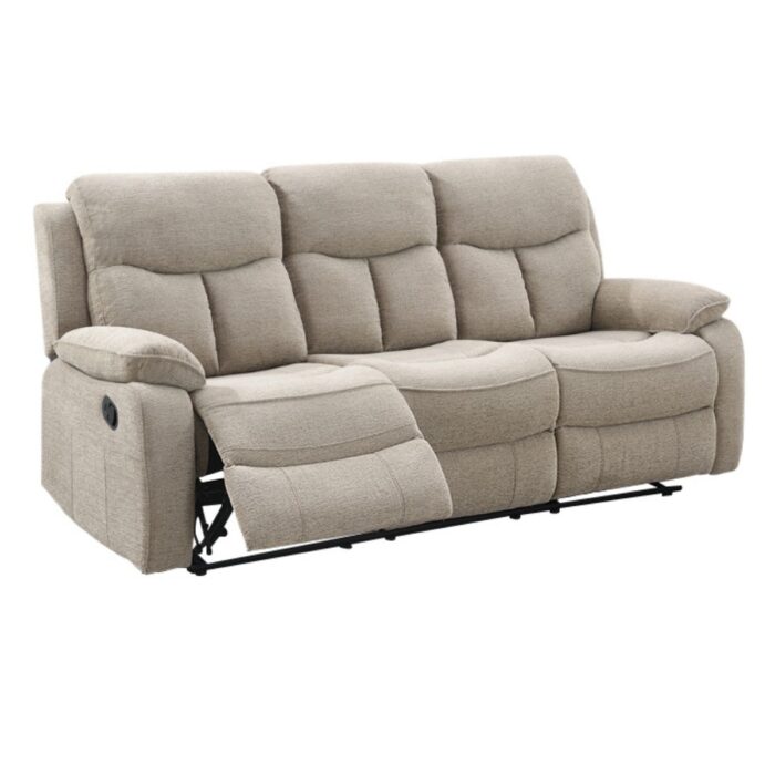 Foster 3 seater fabric recliner sofa