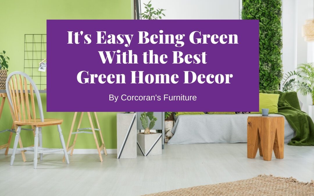 Go Green with Great Green Home Decor