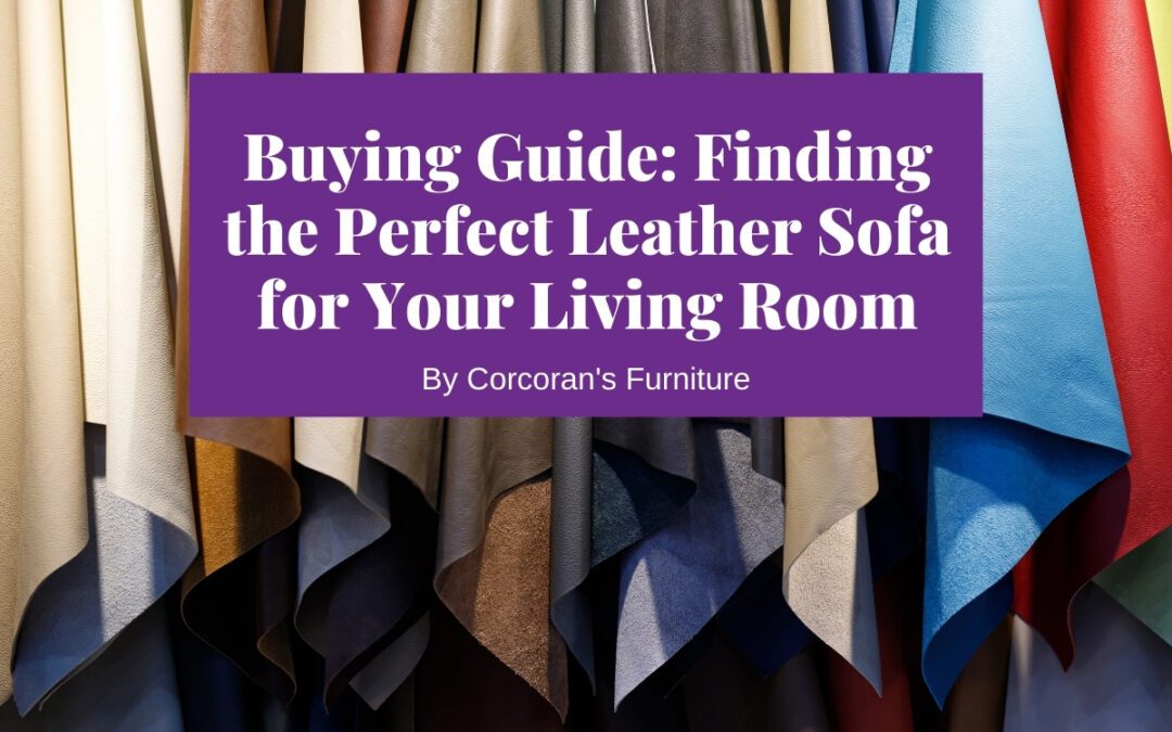 Buying Guide: Leather and Leather Sofa Types