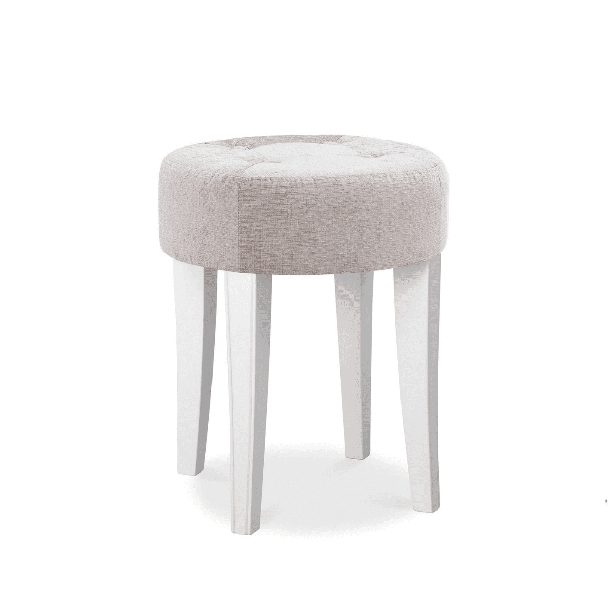 Chanel White Dressing Table Stool