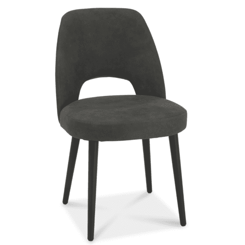 Dark Grey Dining Chair