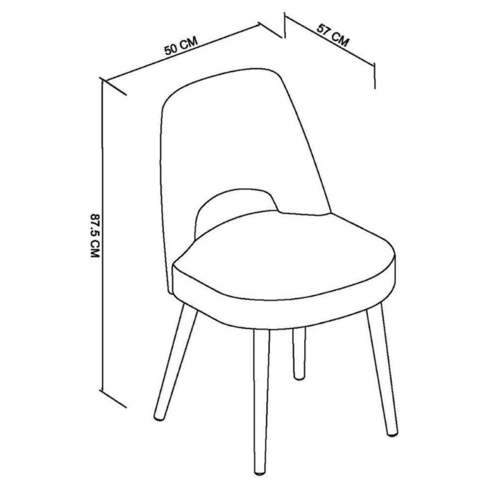 9135-09U-DGY - Verena Dark Grey Dining Chair - 6