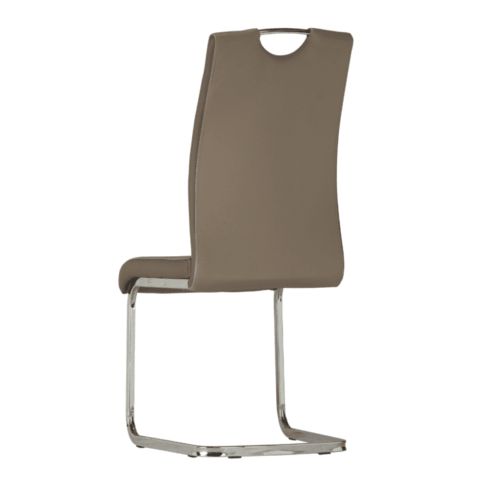 ASP02 - Absolute Faux Leather and Metal Dining Chair - 4