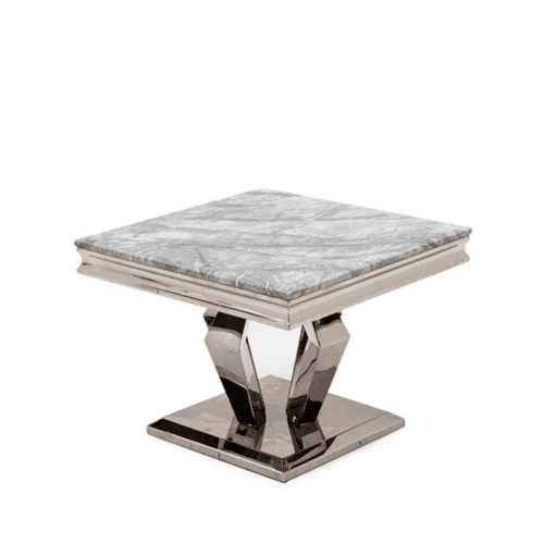Grey Marble Lamp Table