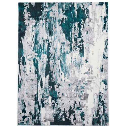 Distressed Abstract Rug