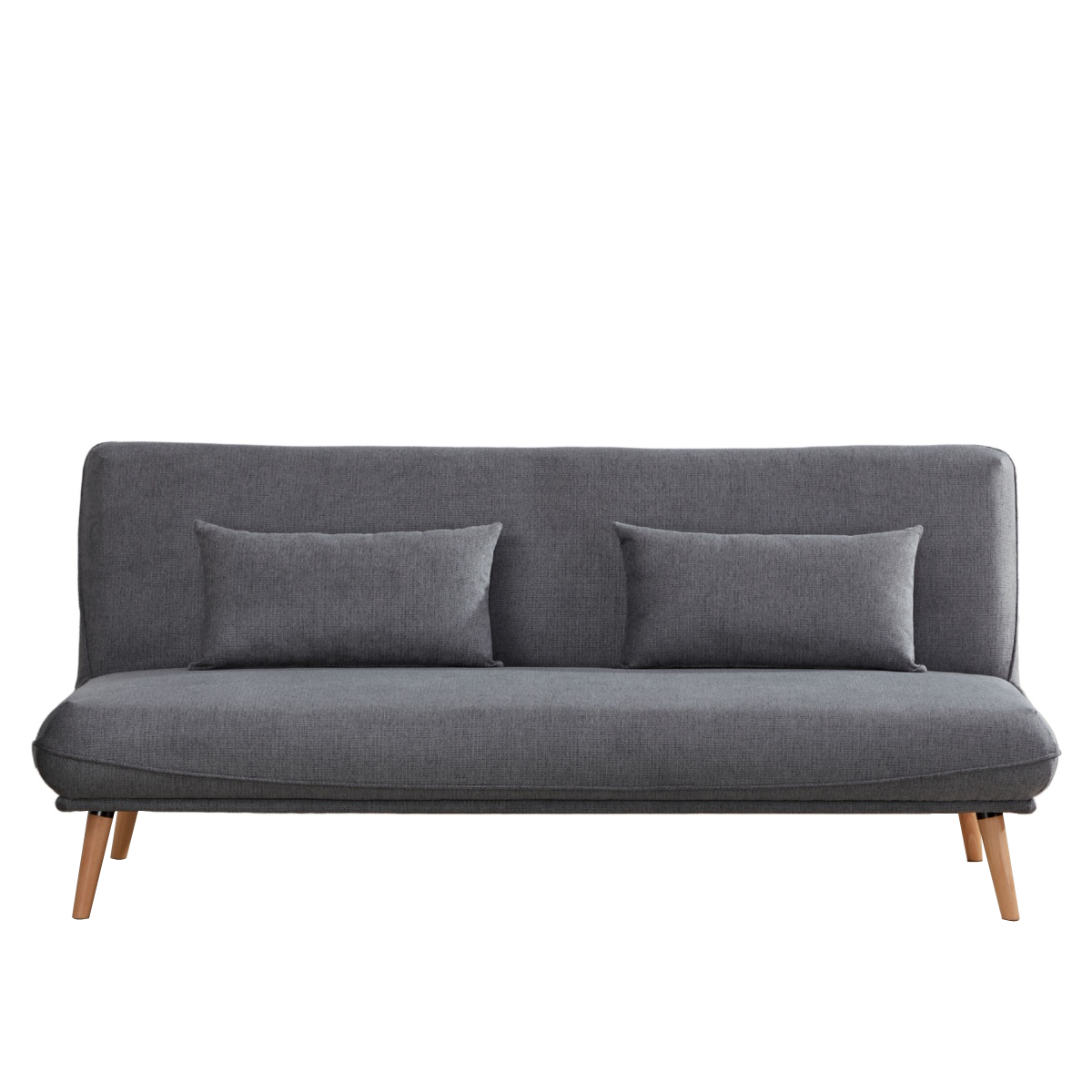 Arcadia 2 Seater Sofa Bed Dark Grey - 1