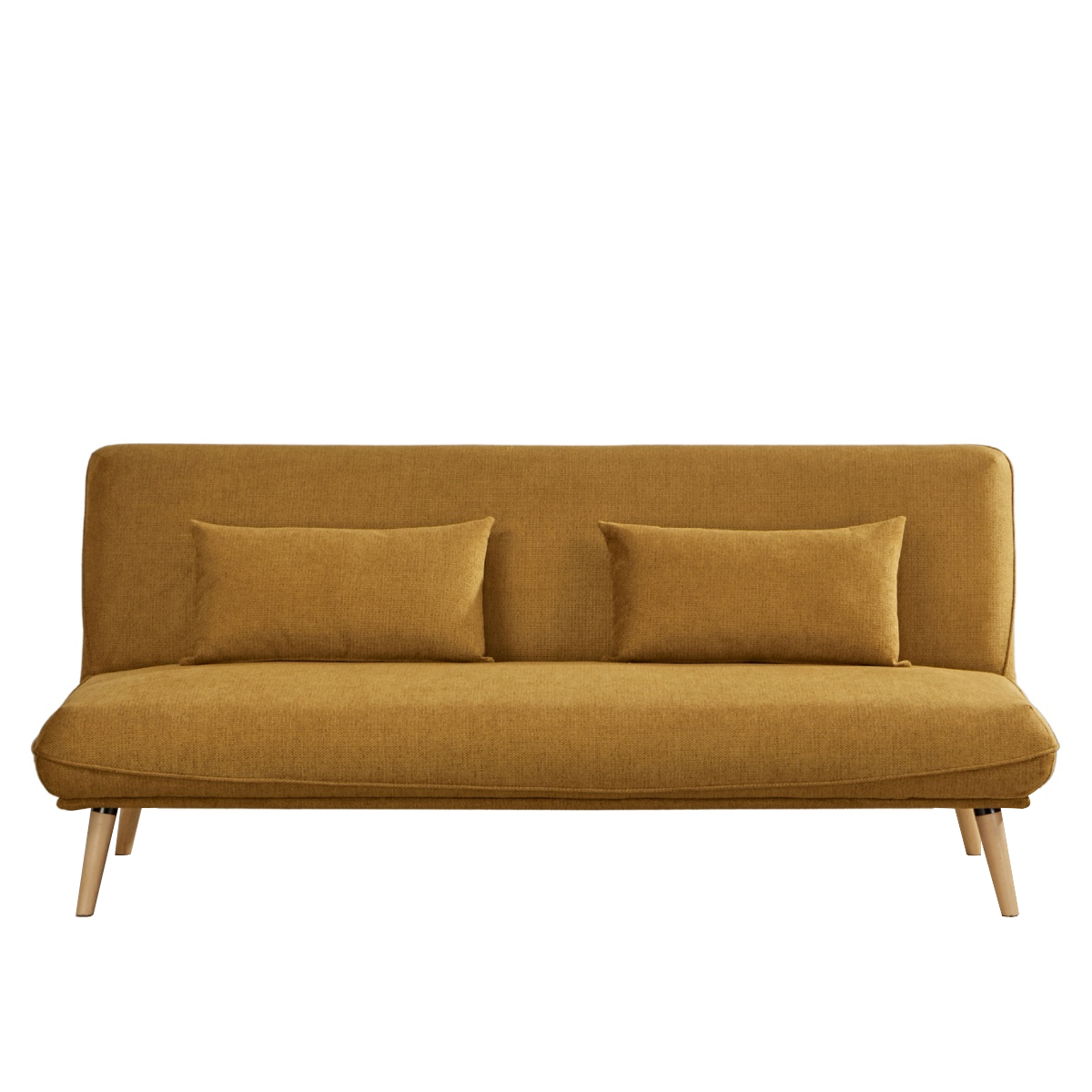 Arcadia 2 Seater Sofa Bed Pumpkin - 1