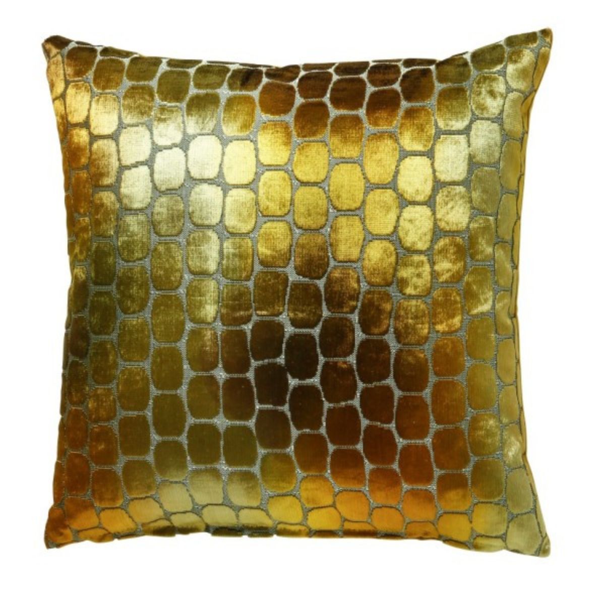 Ariel Gold Velvet Cushion 45x45 - 1
