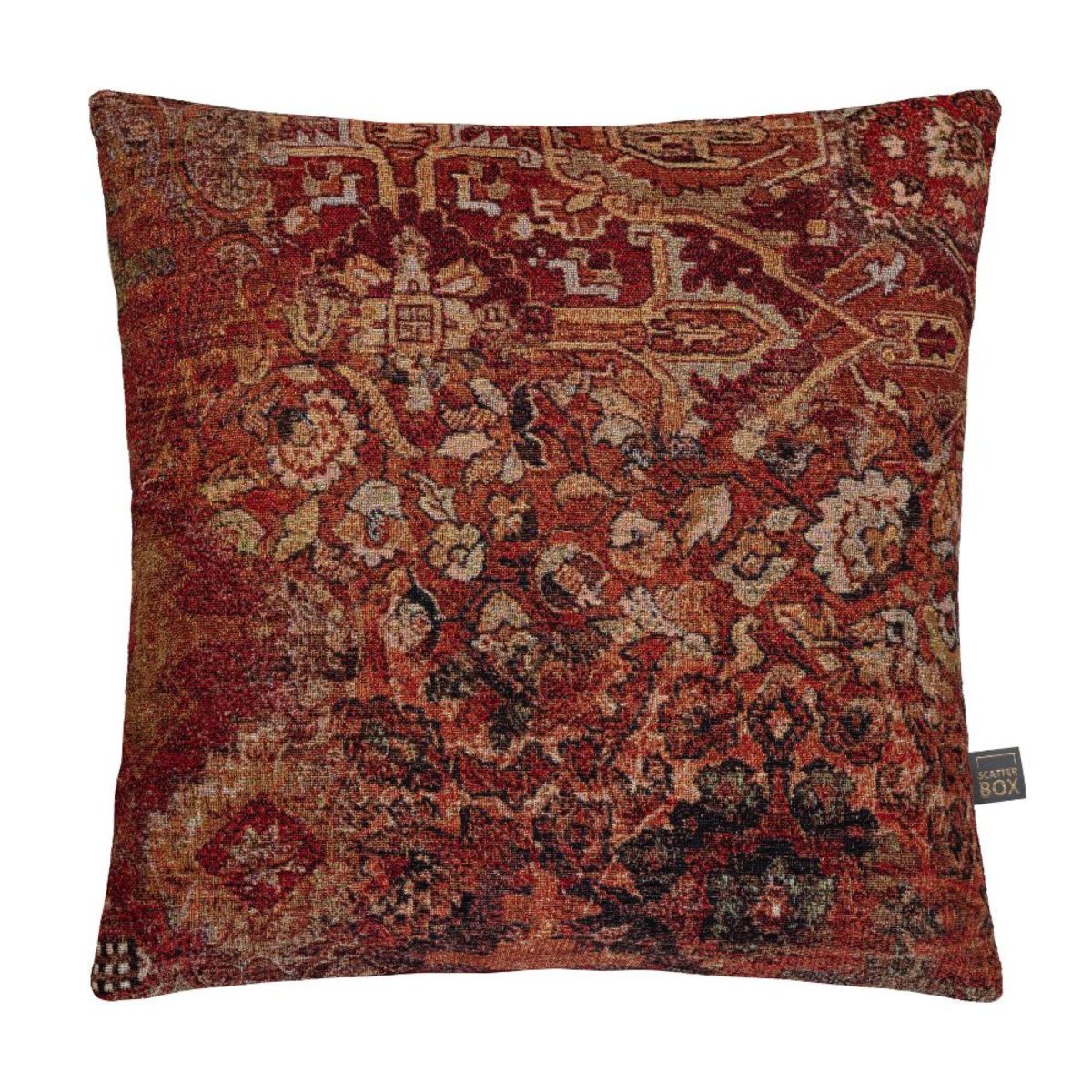 Arras Red Vintage Cushion 43x43 - 1