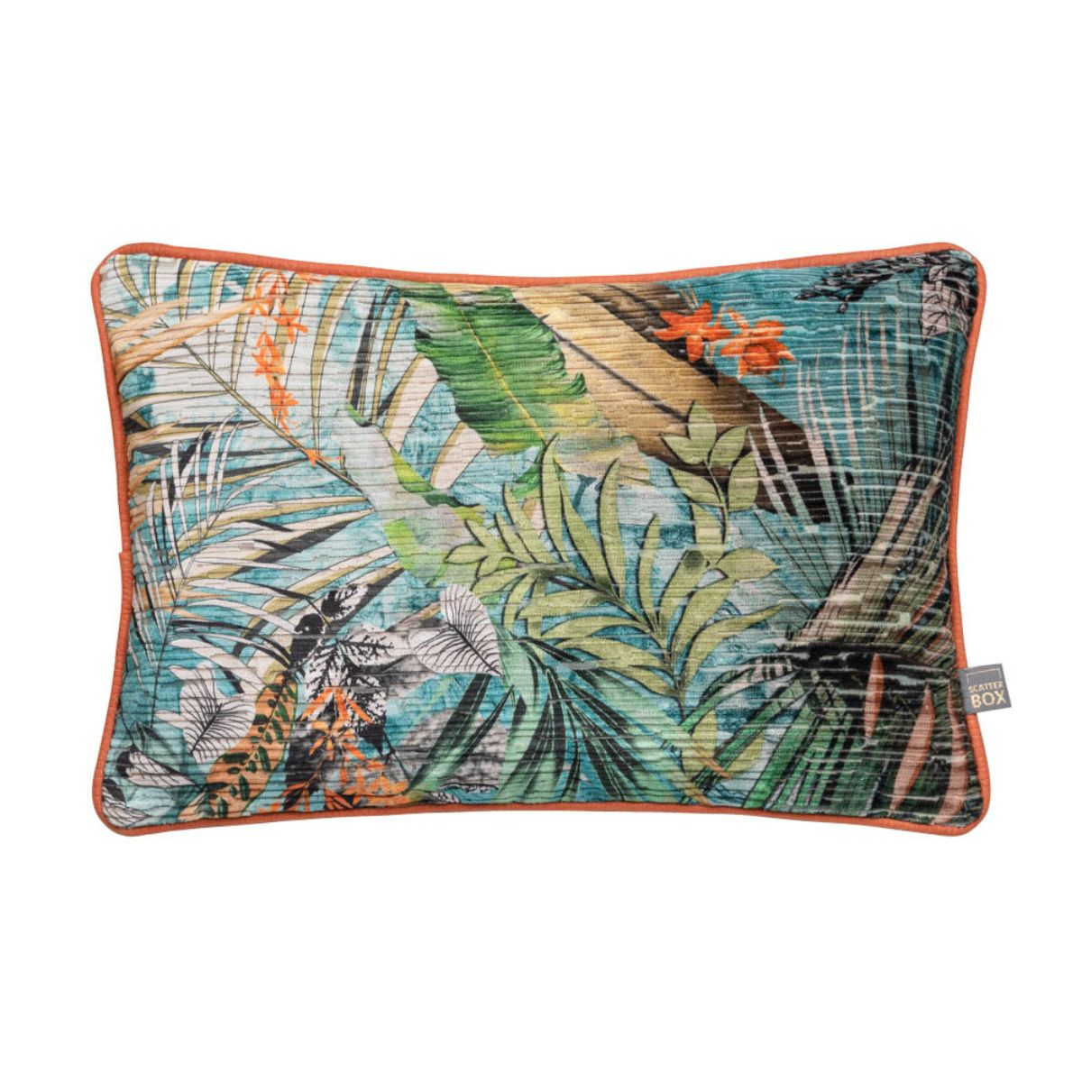 Aruba Teal Nature Cushion 35x50 - 1