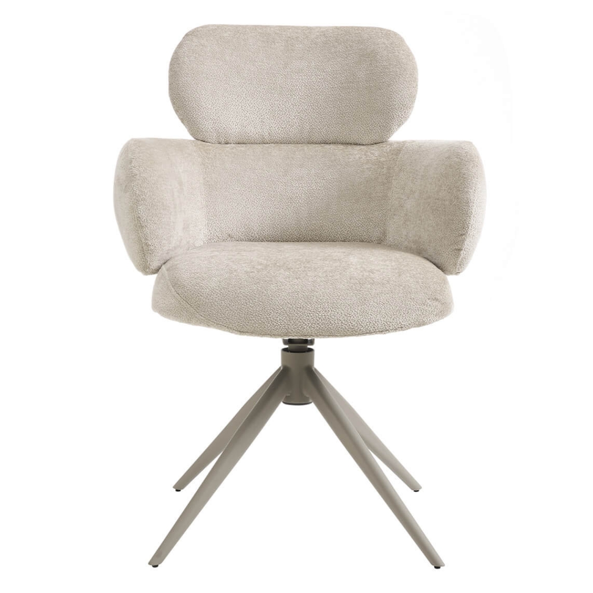 Aslan Dining Chair Beige - 2