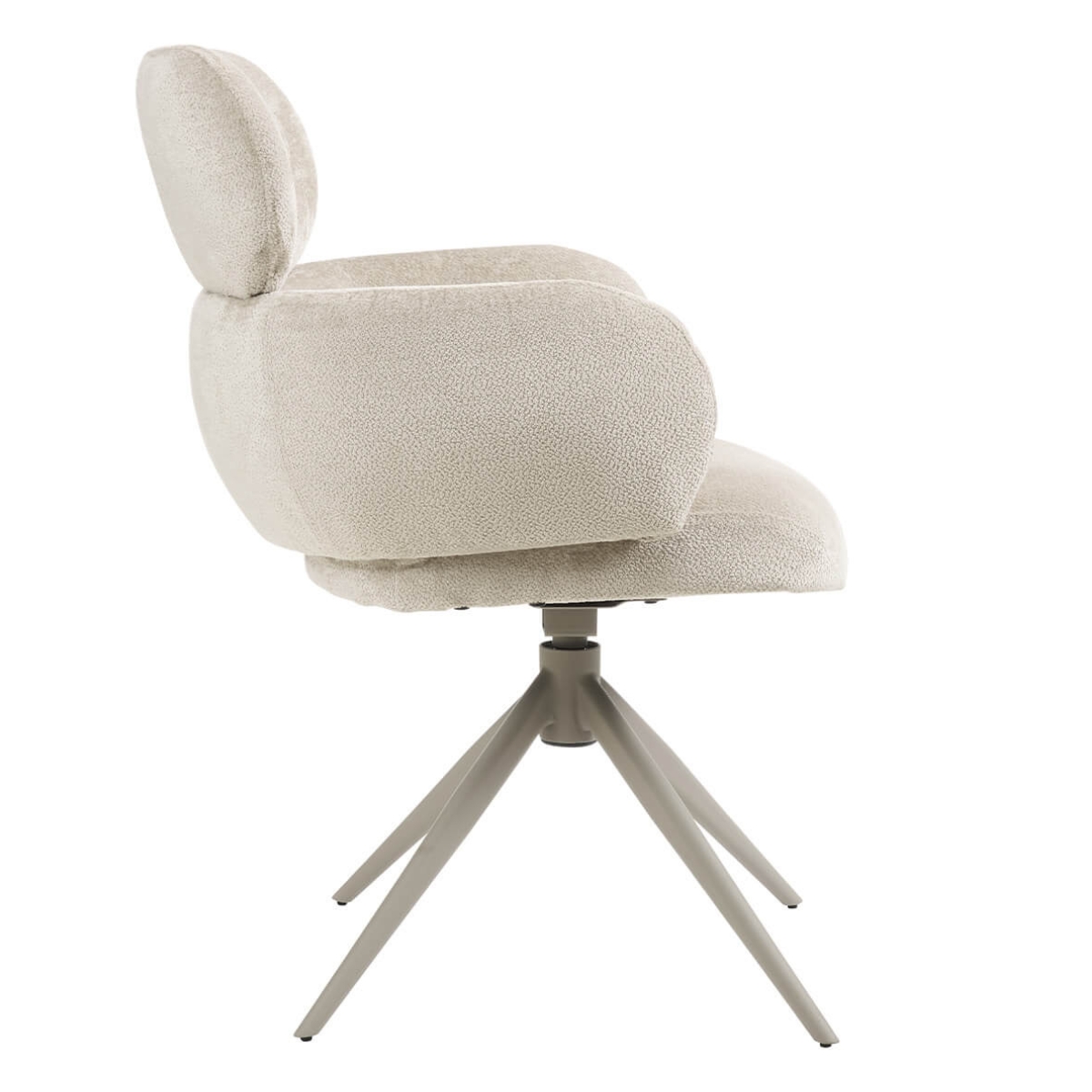Aslan Dining Chair Beige - 3