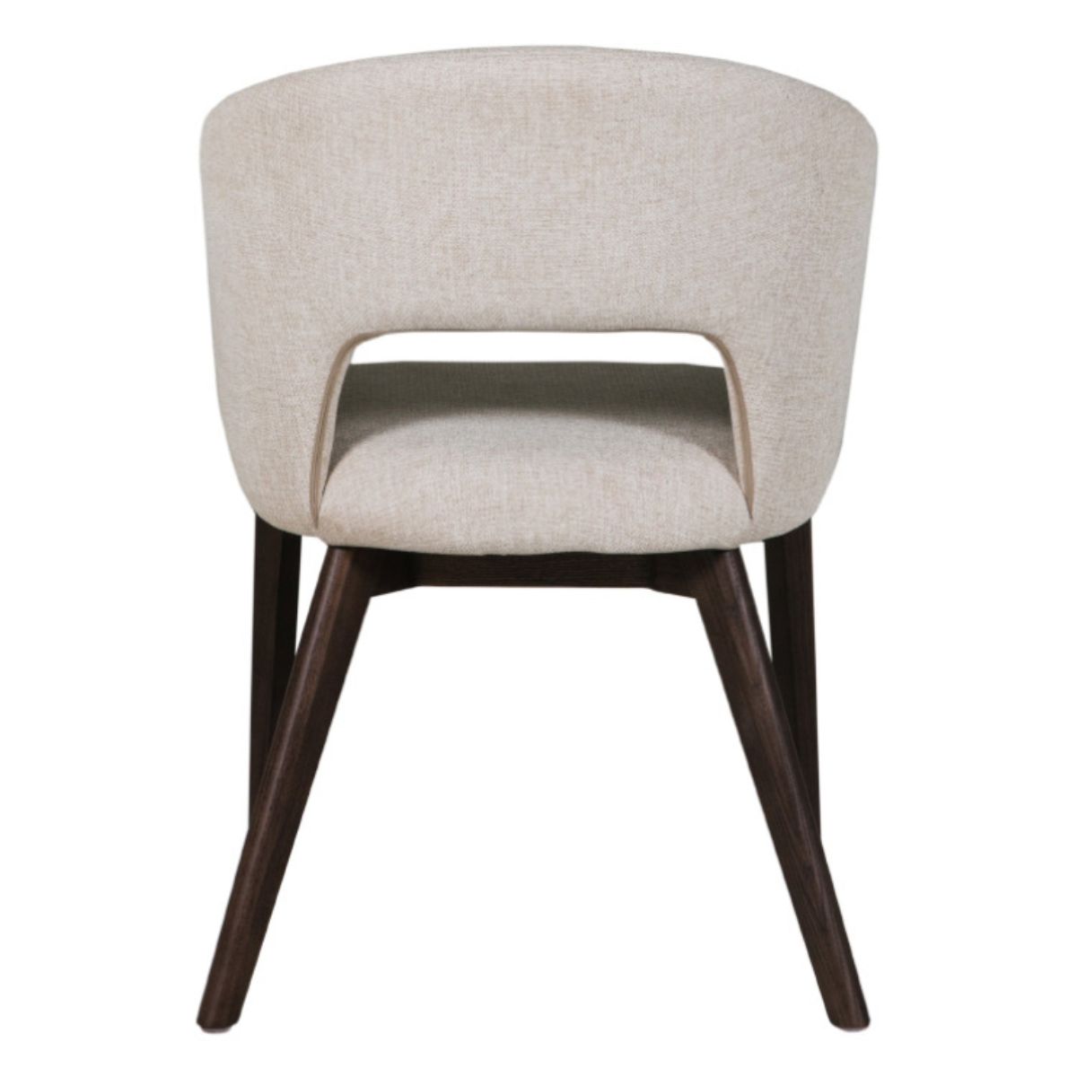 Aster Curved Back Dining Chair Grey - 3