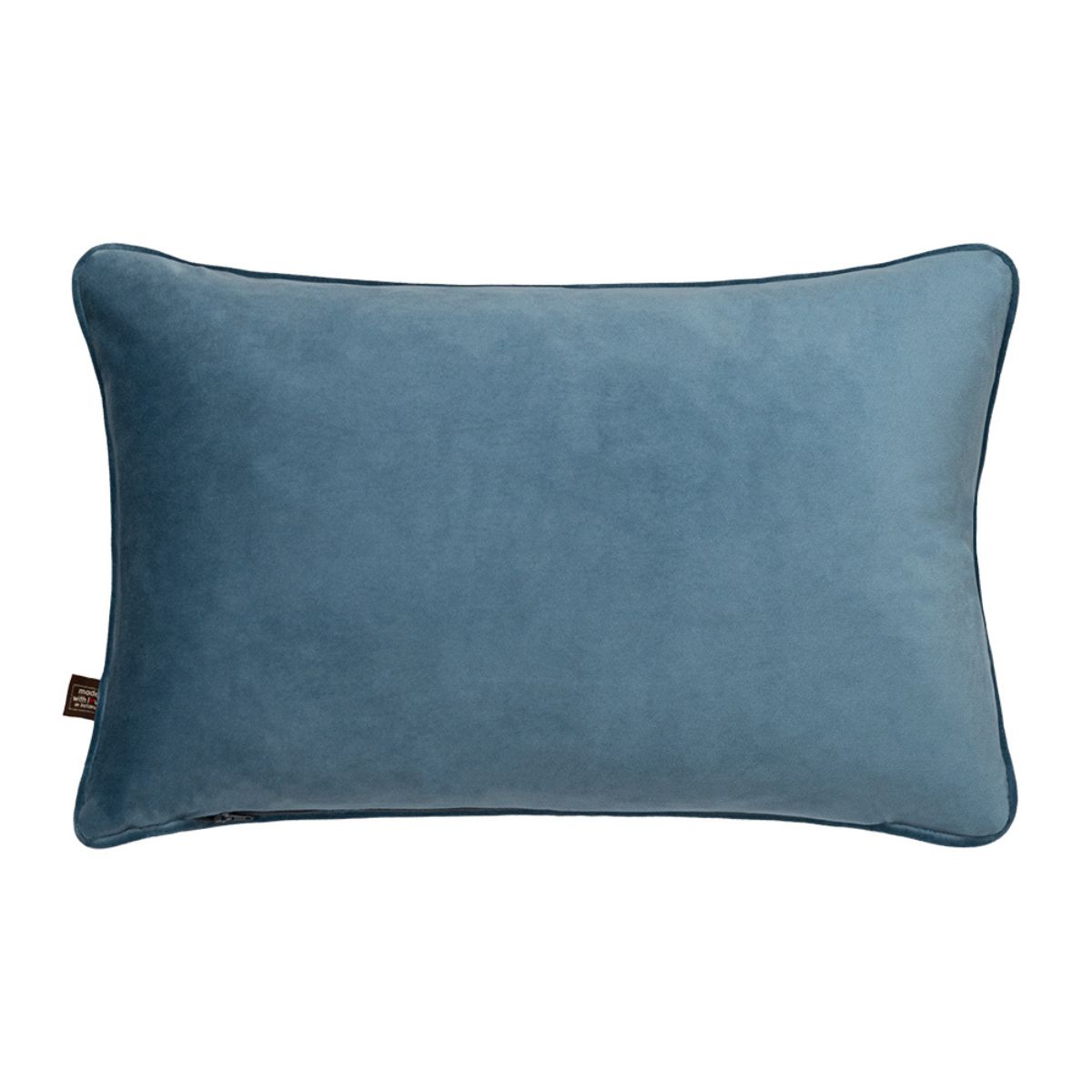 Avianna Watercolour Woven Jacquard Cushion Blue - 2