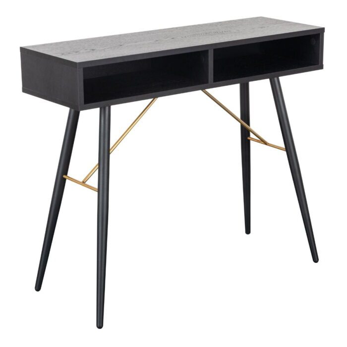 Bulgary Black and Copper Console Table 0.9 M