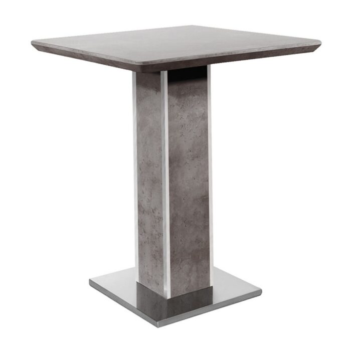 Bar Table Concrete Effect