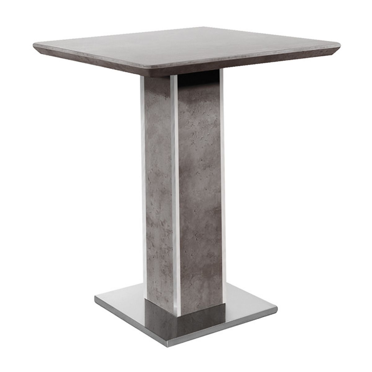 Burton Bar Table Concrete Effect Corcoran s