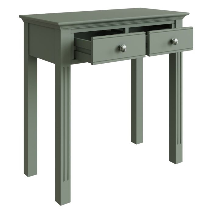 BP-DT-CGN - Brooke Wood Green Grey Dressing Table - 3