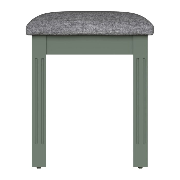 BP-ST-CGN - Brooke Grey Green Dressing Table Stool - 2