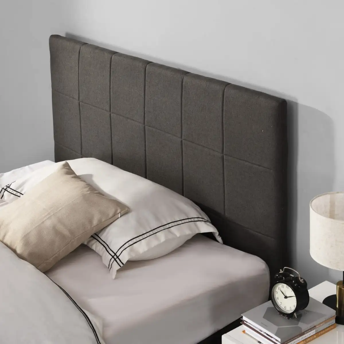 Bantry Grey Fabric Bed - 5